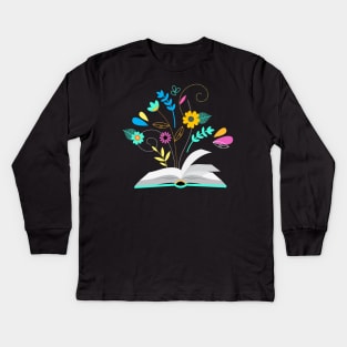 Books lover Kids Long Sleeve T-Shirt